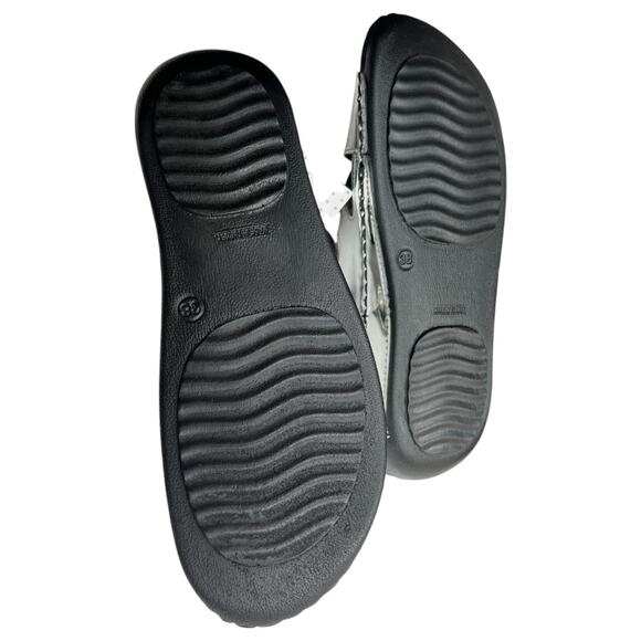 Flexus by Spring Step Blancita Silver Sandals Size 38 - Picture 5 of 7